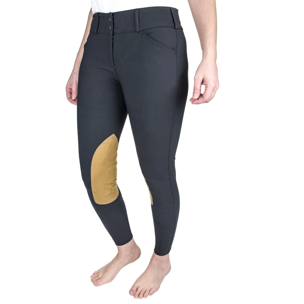The Tailored Sportsman Ladies Low-Rise Boot Sock Front Zip Breech - Image 7