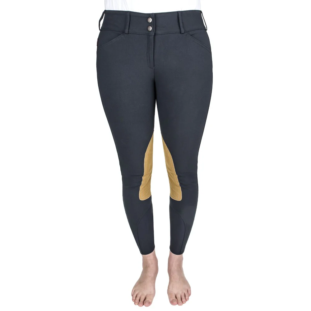 The Tailored Sportsman Ladies Low-Rise Boot Sock Front Zip Breech - Image 8