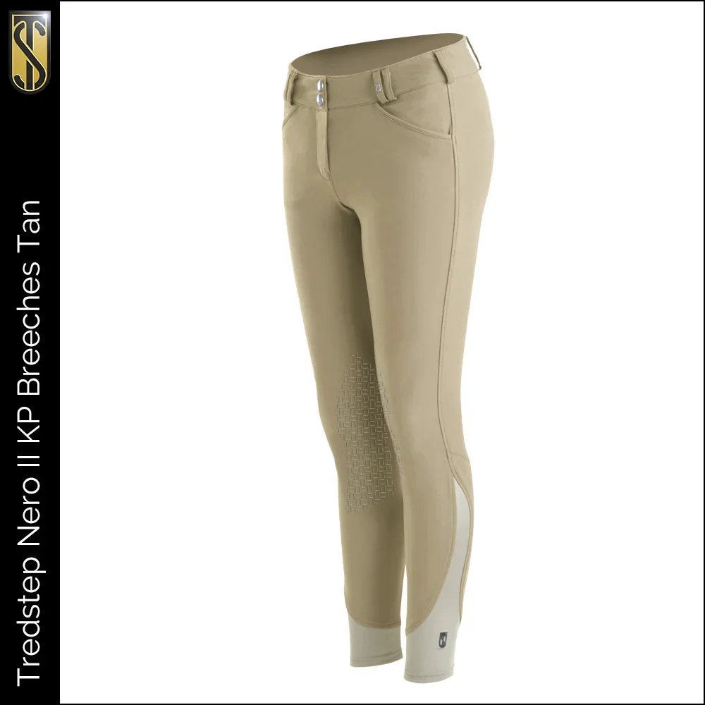Tredstep Ireland Ladies Nero II Knee Patch Breech - Image 2