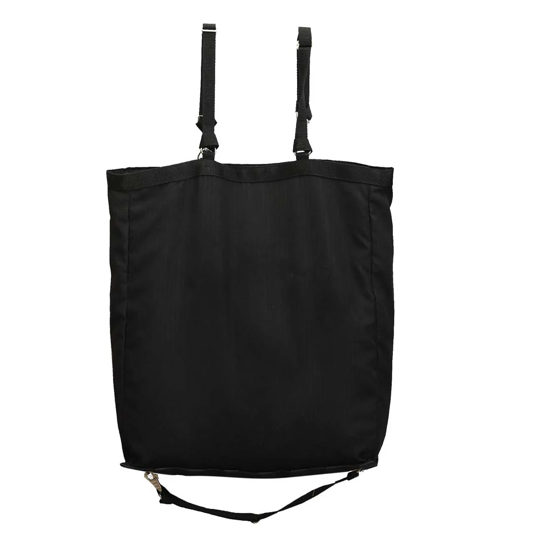TuffRider 1 3/4" Supreme Nylon Web Front Slow Feeder Horse Hay Bag with Ripstop Fabric Back and webbing Bottom - Image 3
