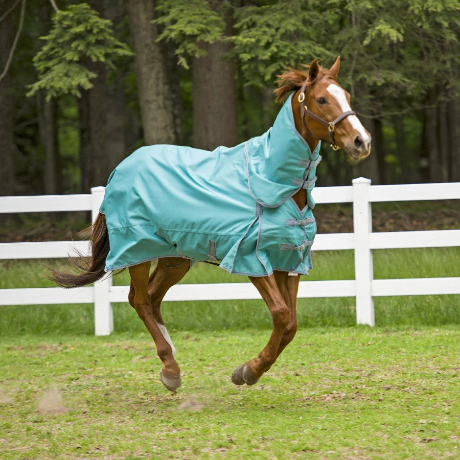 TuffRider 1200 D Comfy Detachable Neck Ripstop Turnout Sheet - Image 2
