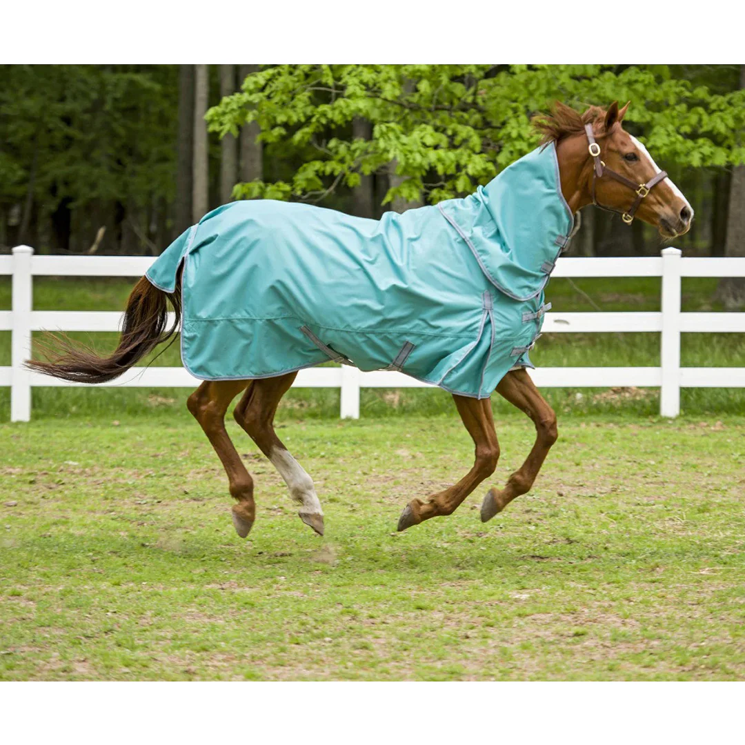 TuffRider 1200 D Comfy Detachable Neck Ripstop Turnout Sheet - Image 3