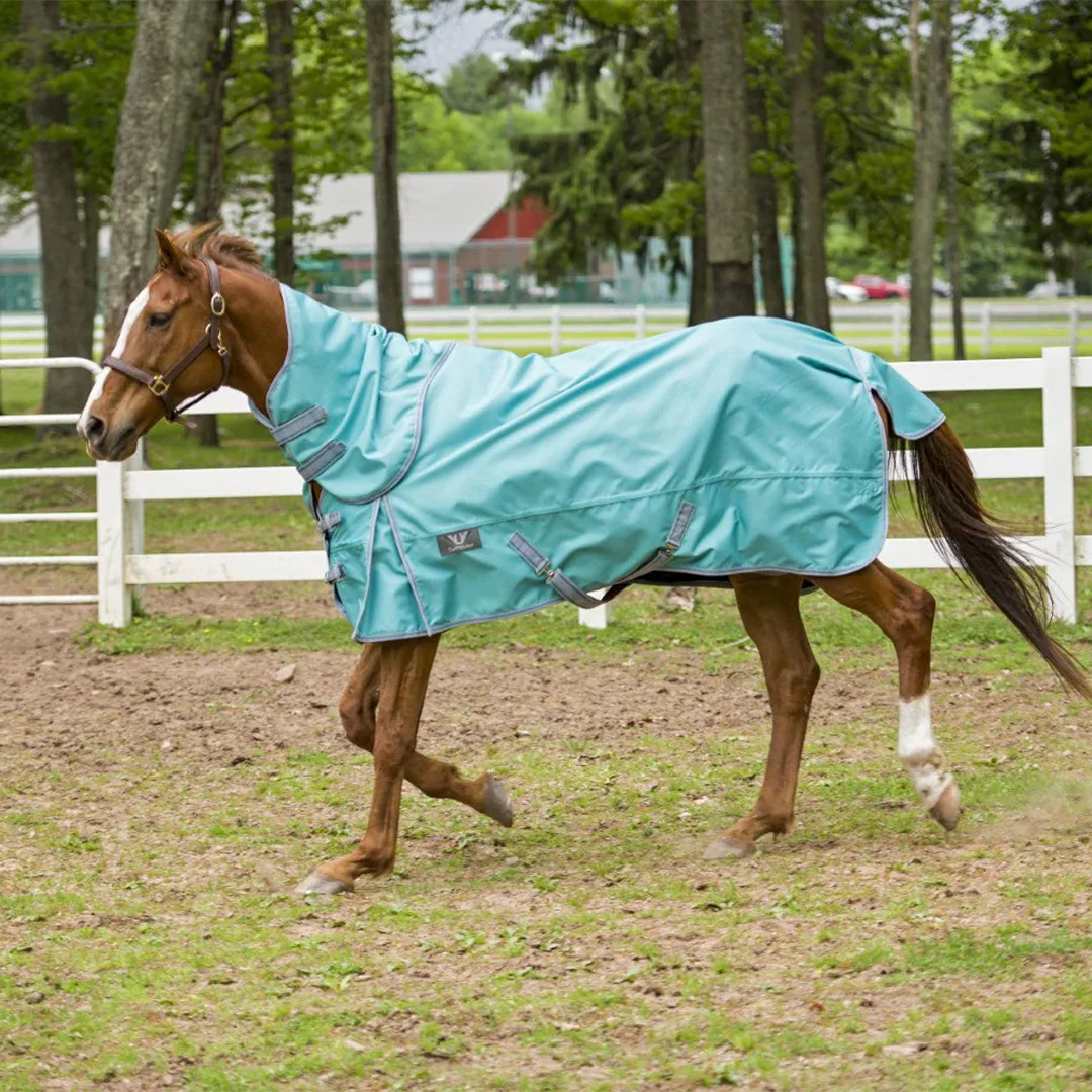 TuffRider 1200 D Comfy Detachable Neck Ripstop Turnout Sheet - Image 4