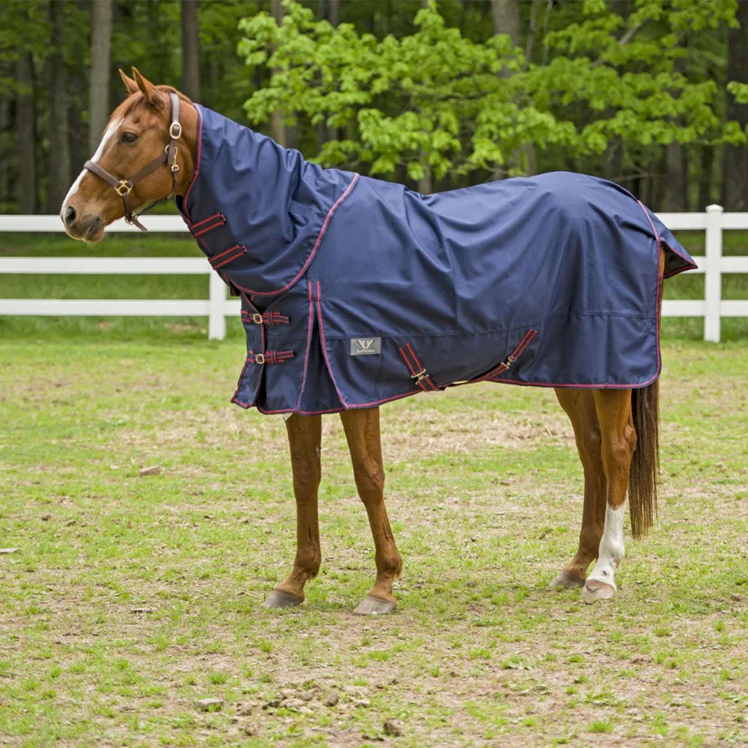 TuffRider 1200 D Comfy Detachable Neck Ripstop Turnout Sheet - Image 5