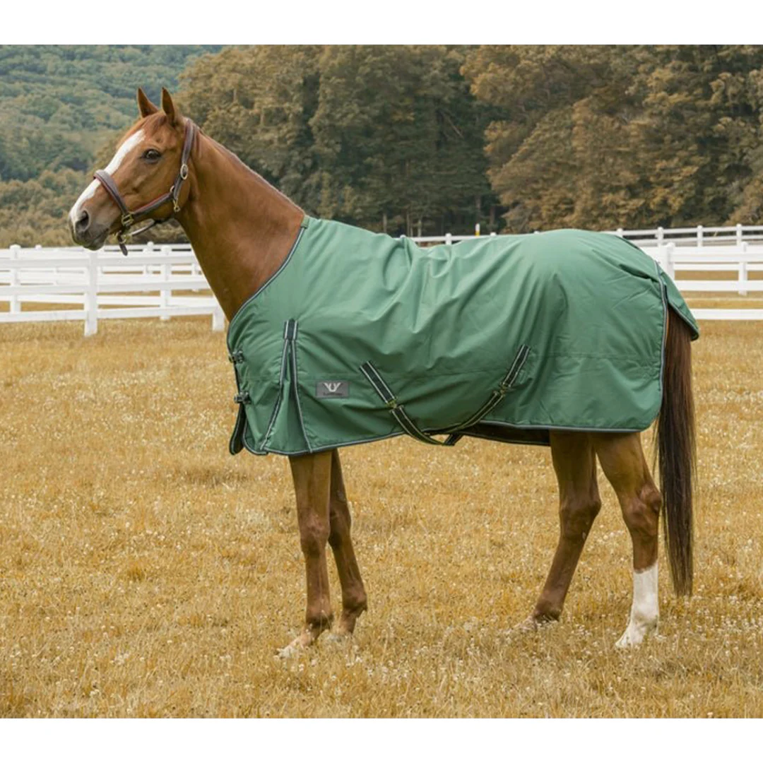 TuffRider 600 D  Comfy Winter Ripstop Turnout Blanket Medium Weight 200 GSM Standard Neck - Image 3