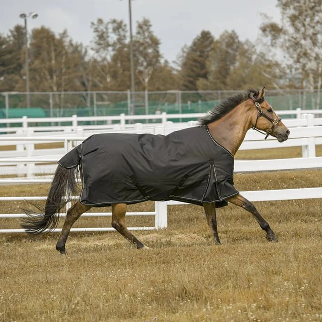 TuffRider 600 D  Comfy Winter Ripstop Turnout Blanket Medium Weight 200 GSM Standard Neck - Image 6