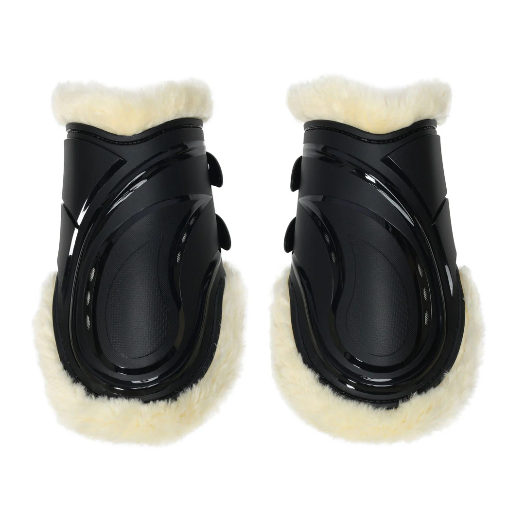 TuffRider Airflow Iron Man Sherpa Fleece Fetlock Boots - Image 2