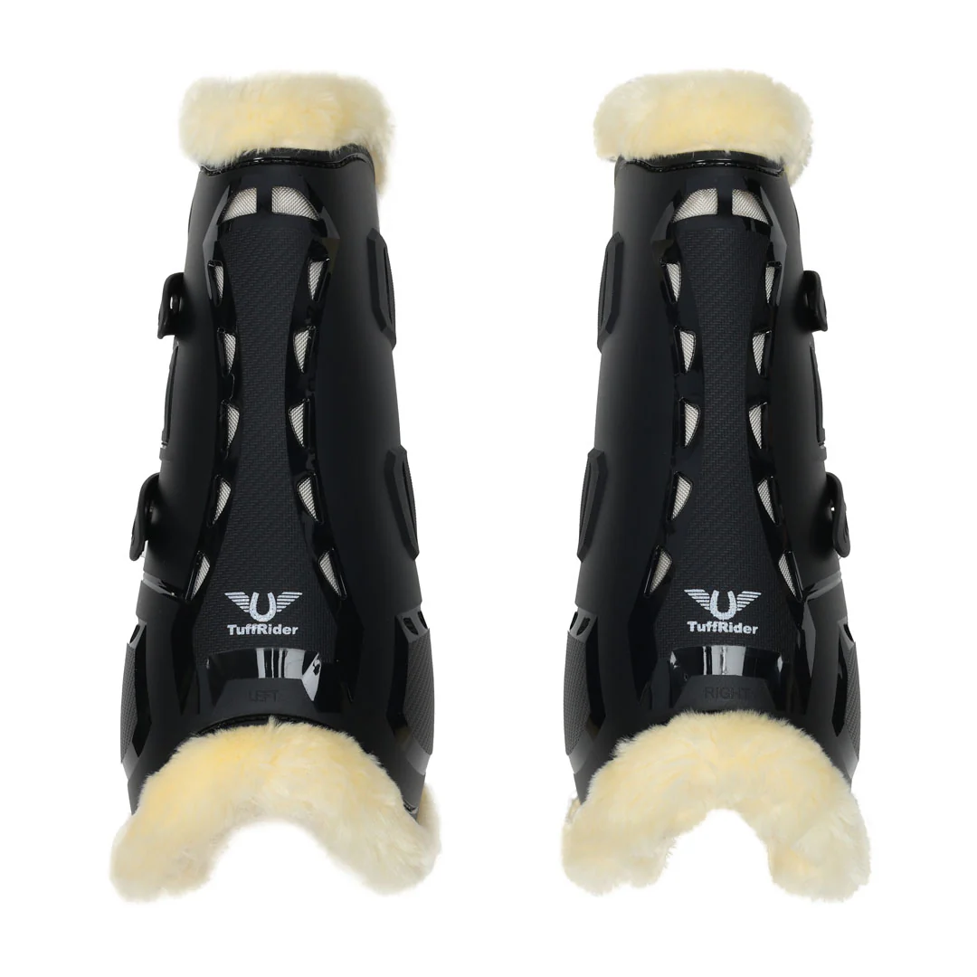 TuffRider Airflow Iron Man Sherpa Fleece Tendon Boots - Image 2