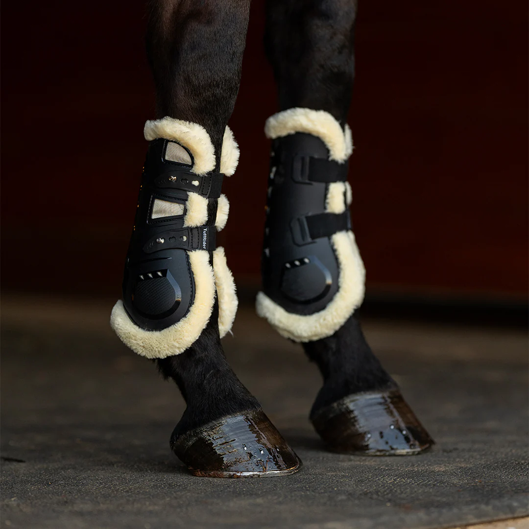 TuffRider Airflow Iron Man Sherpa Fleece Tendon Boots - Image 3