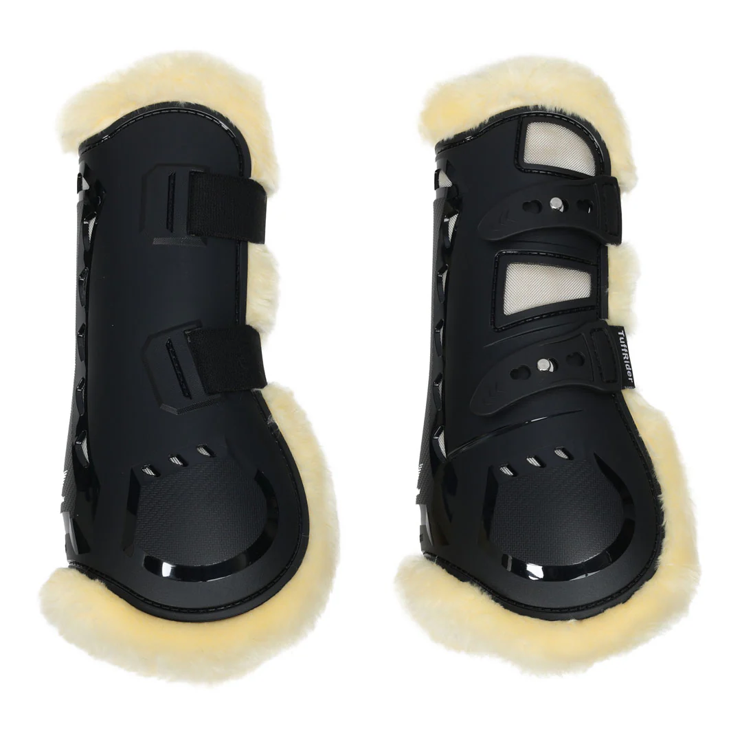 TuffRider Airflow Iron Man Sherpa Fleece Tendon Boots - Image 4