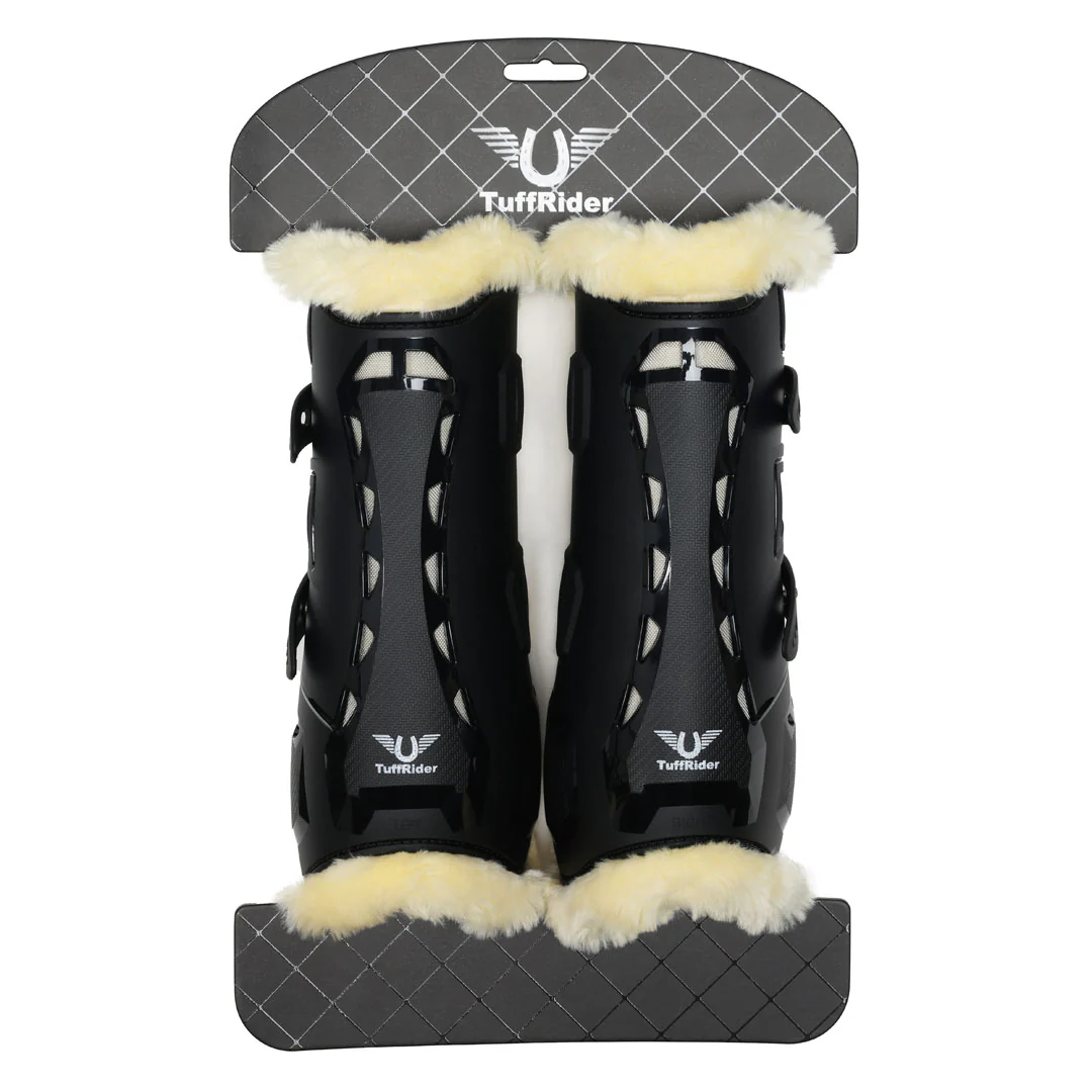 TuffRider Airflow Iron Man Sherpa Fleece Tendon Boots - Image 5