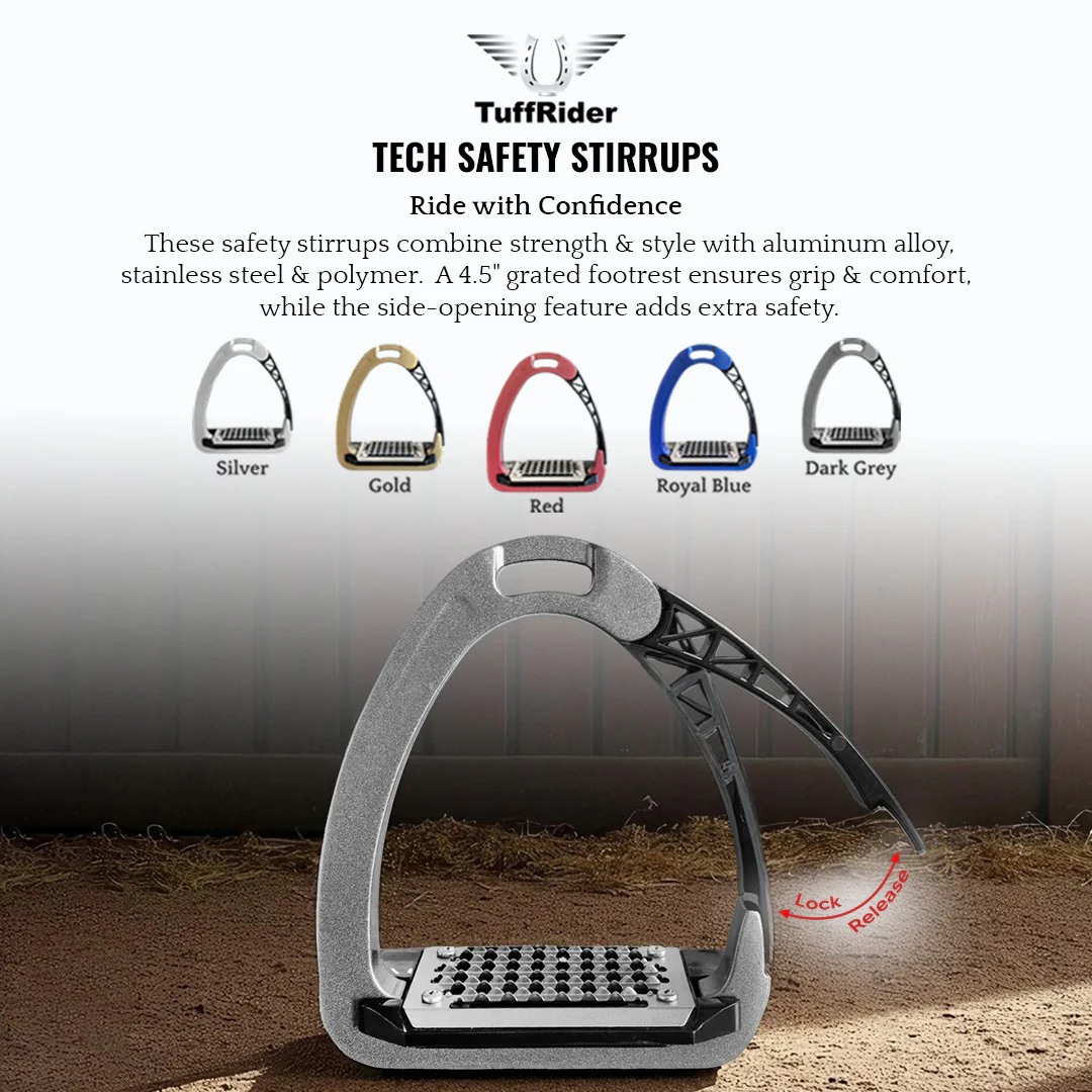 TuffRider Tech Safety Stirrups - Image 10