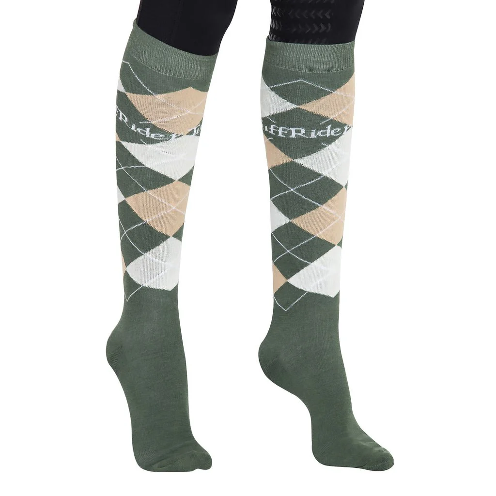 TuffRider Argyle Knee Hi Socks - Image 11