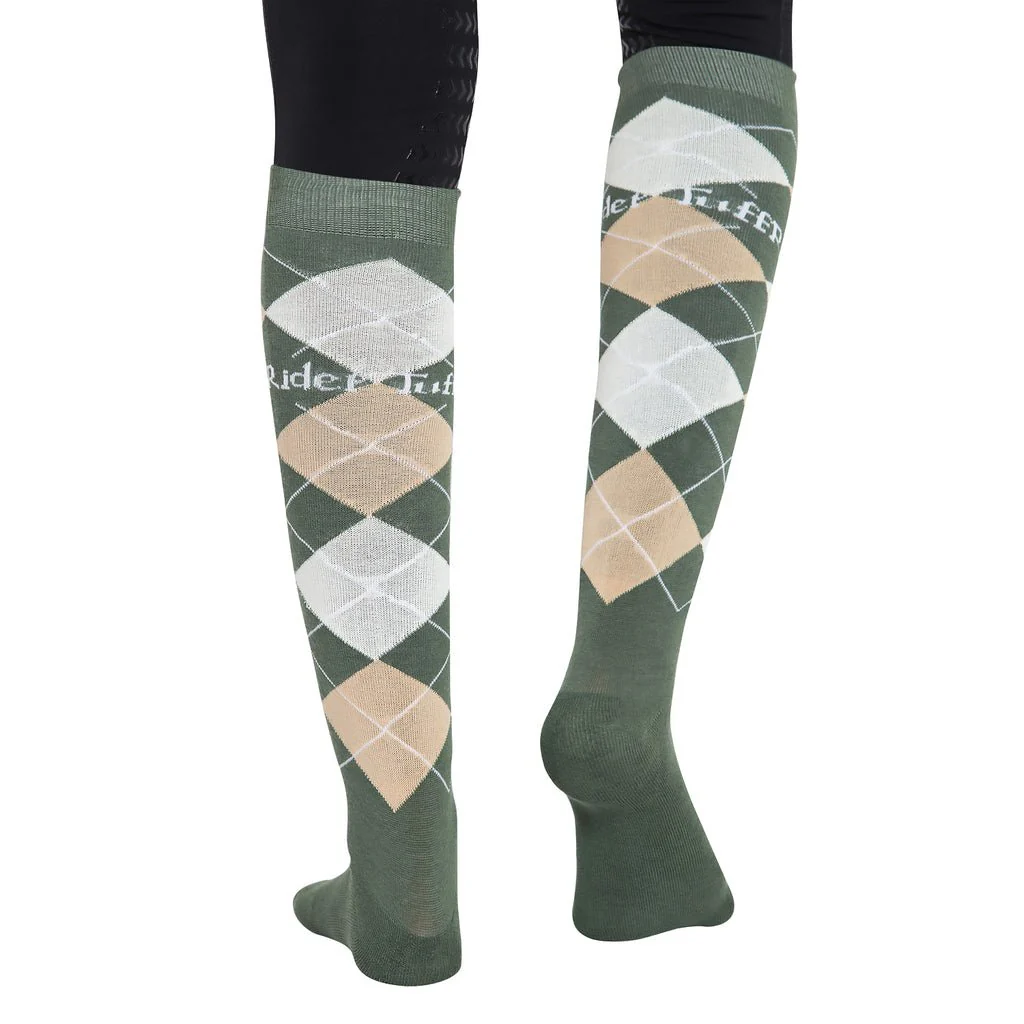 TuffRider Argyle Knee Hi Socks - Image 12