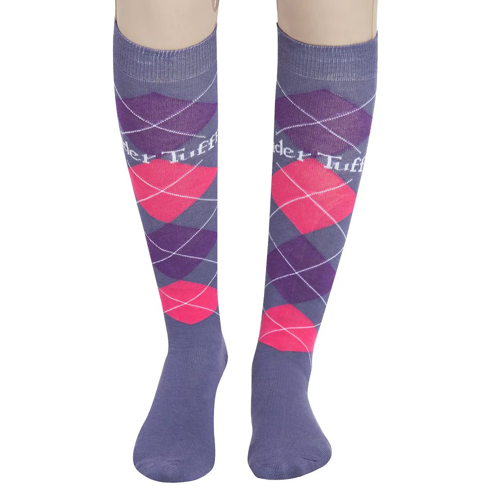 TuffRider Argyle Knee Hi Socks - Image 14