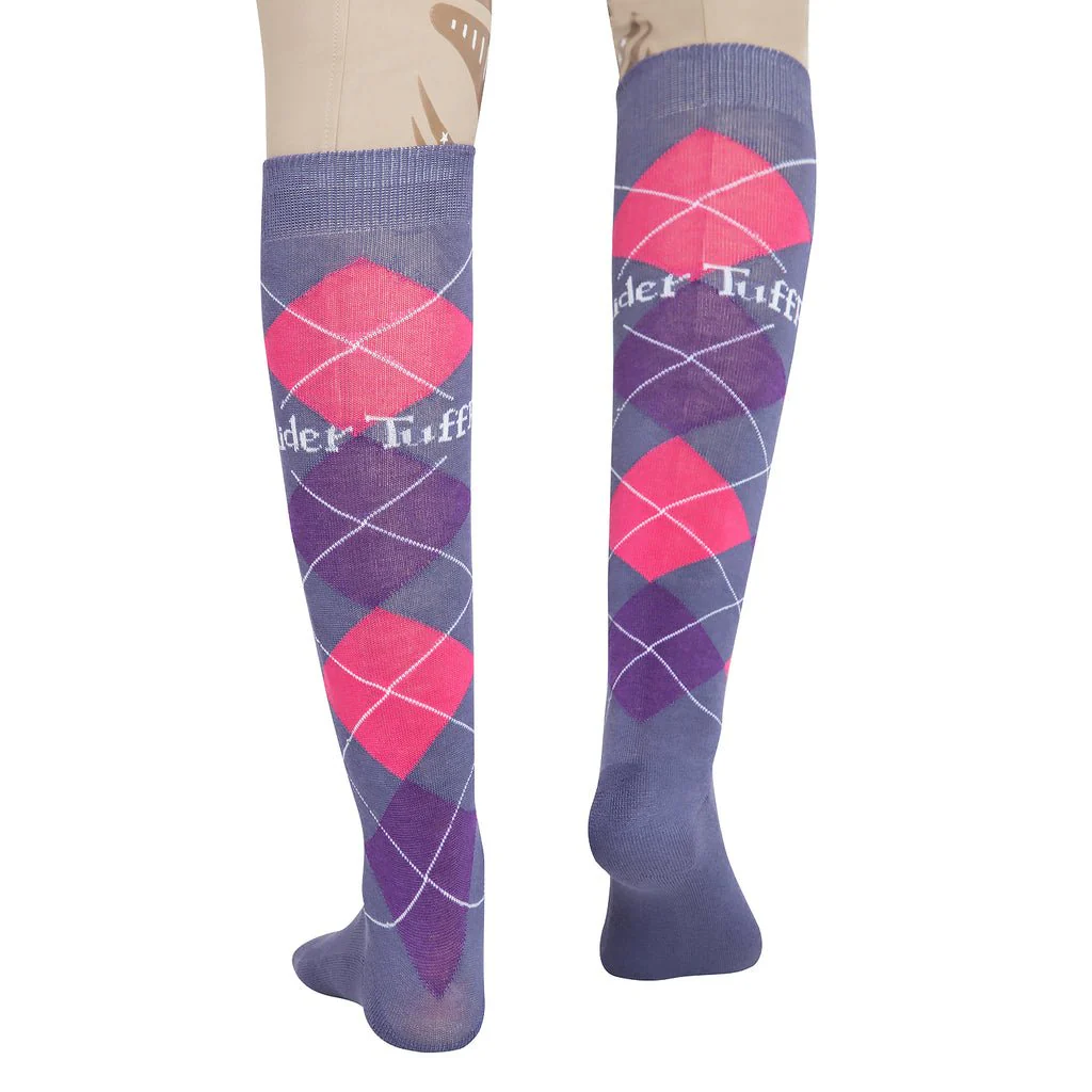 TuffRider Argyle Knee Hi Socks - Image 16