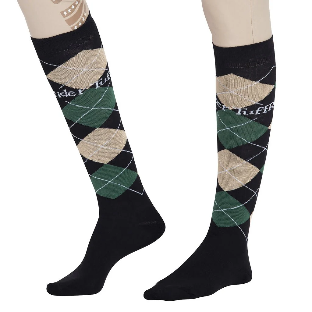 TuffRider Argyle Knee Hi Socks - Image 17