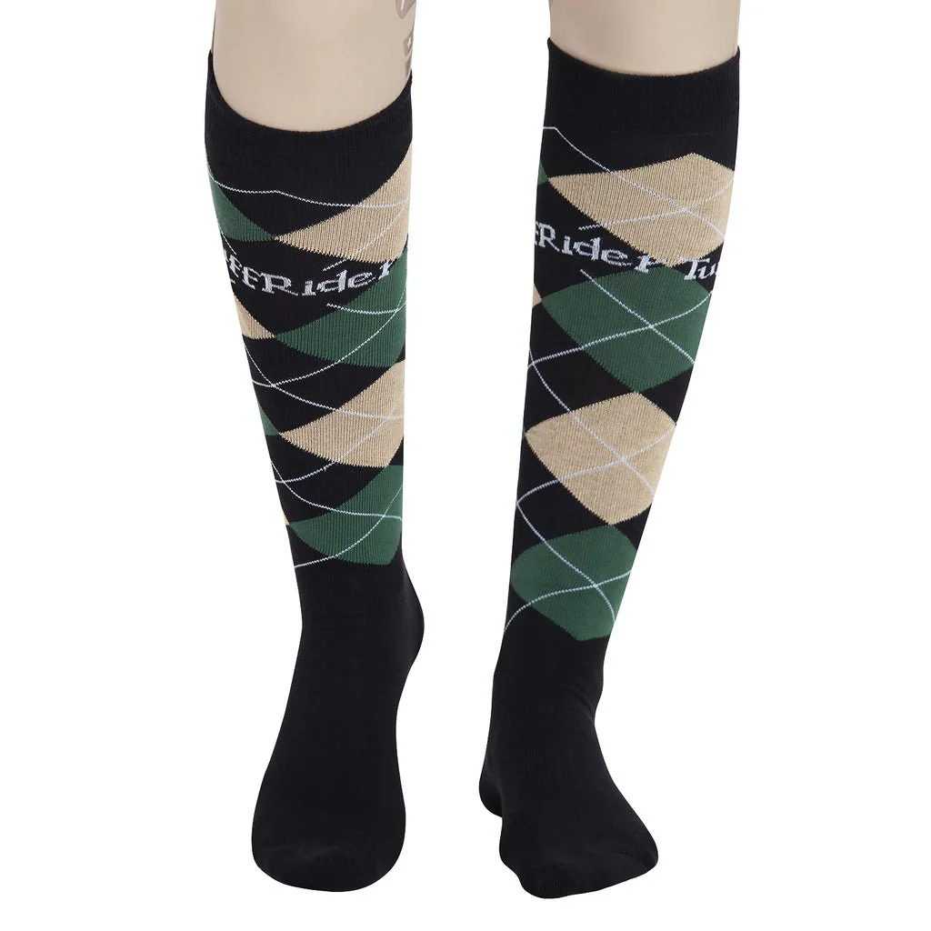 TuffRider Argyle Knee Hi Socks - Image 18