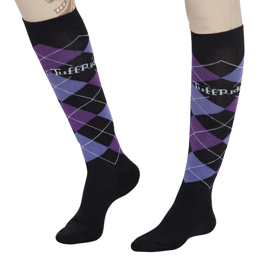 TuffRider Argyle Knee Hi Socks - Image 21