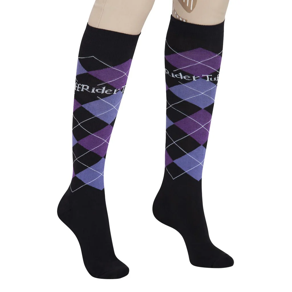 TuffRider Argyle Knee Hi Socks - Image 23