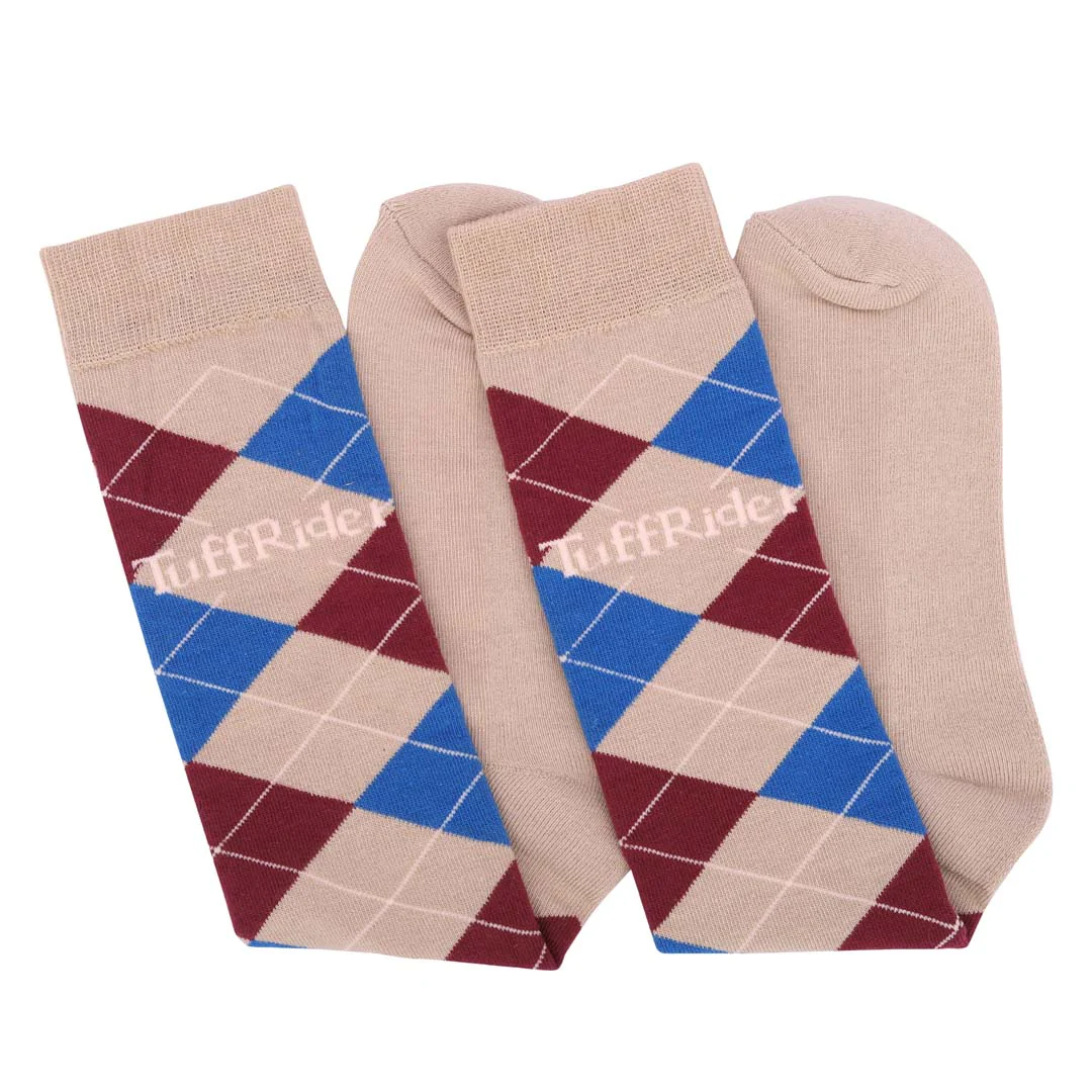 TuffRider Argyle Knee Hi Socks - Image 25