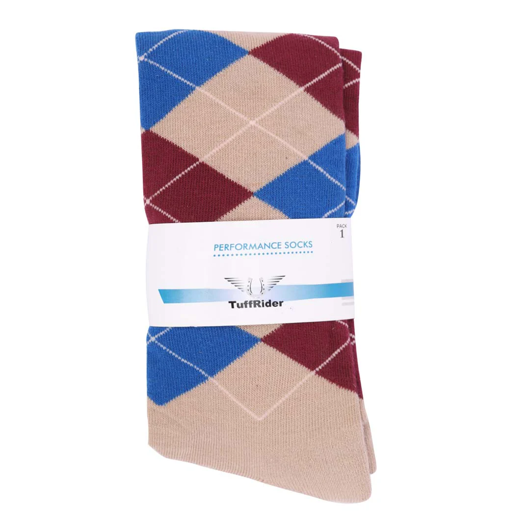TuffRider Argyle Knee Hi Socks - Image 27