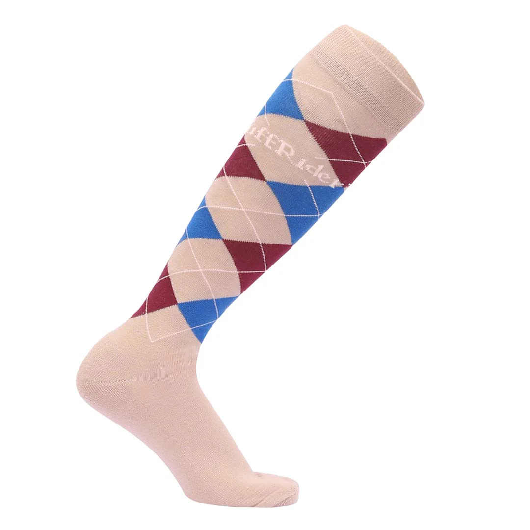 TuffRider Argyle Knee Hi Socks - Image 31