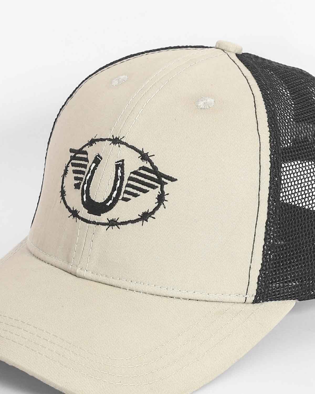 TuffRider Barbed Wire Mesh Back Ball Cap - Image 4