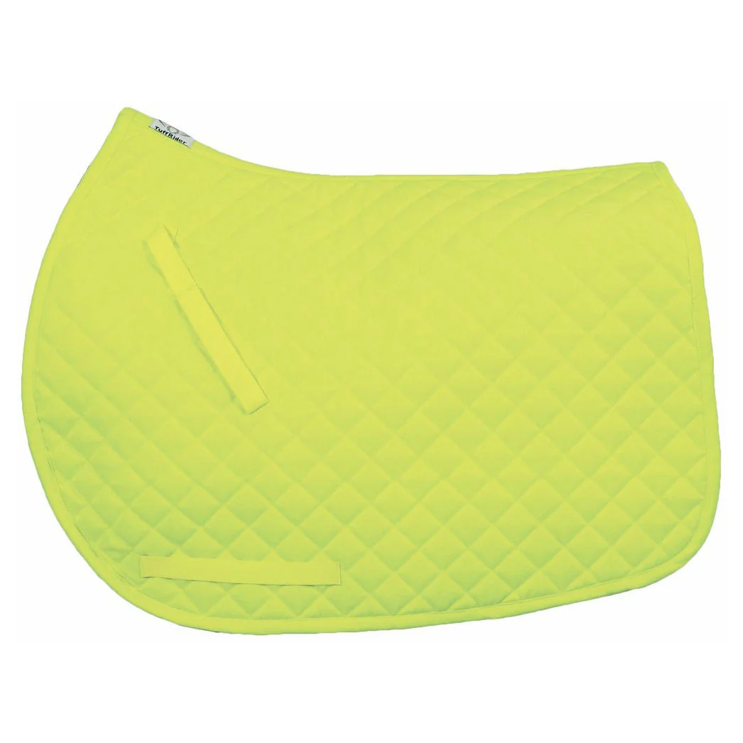 TuffRider Basic All Purpose Horse Riding Saddle Pad | Wither Relief Brushed Underside for Training and Competition - Image 10