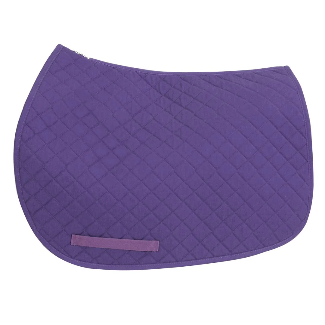 TuffRider Basic All Purpose Horse Riding Saddle Pad | Wither Relief Brushed Underside for Training and Competition - Image 24