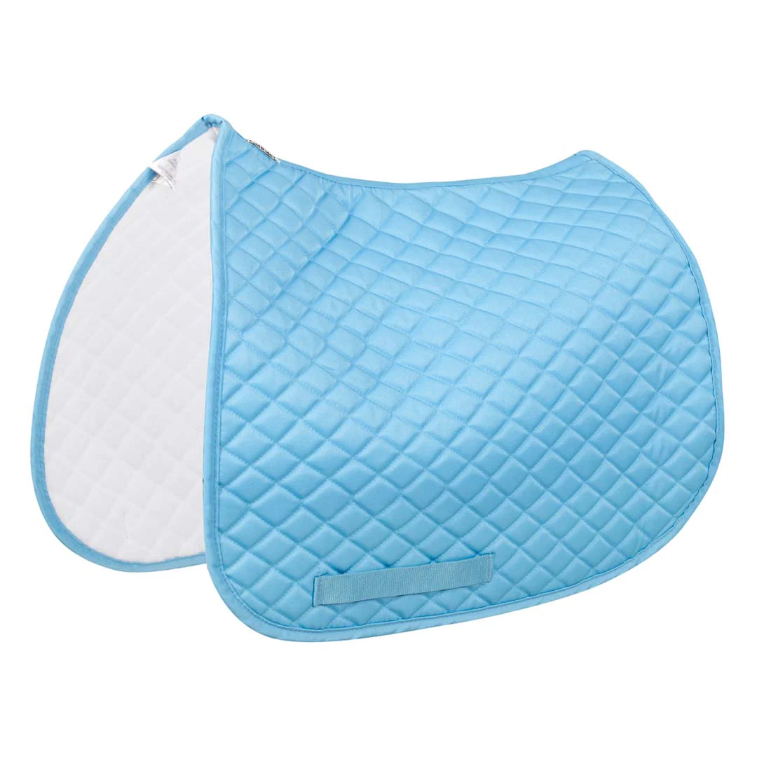 TuffRider Basic All Purpose Horse Riding Saddle Pad | Wither Relief Brushed Underside for Training and Competition - Image 29