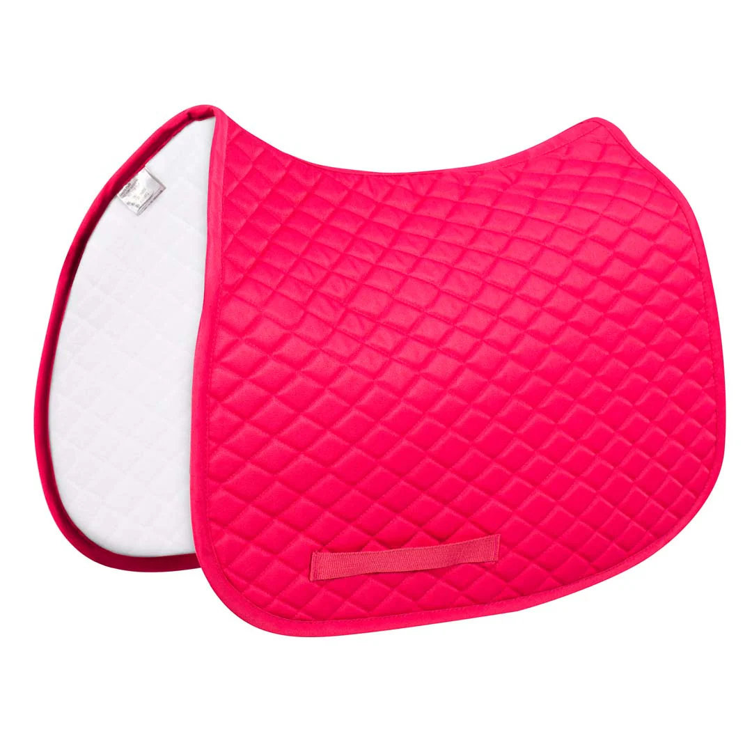 TuffRider Basic All Purpose Horse Riding Saddle Pad | Wither Relief Brushed Underside for Training and Competition - Image 37