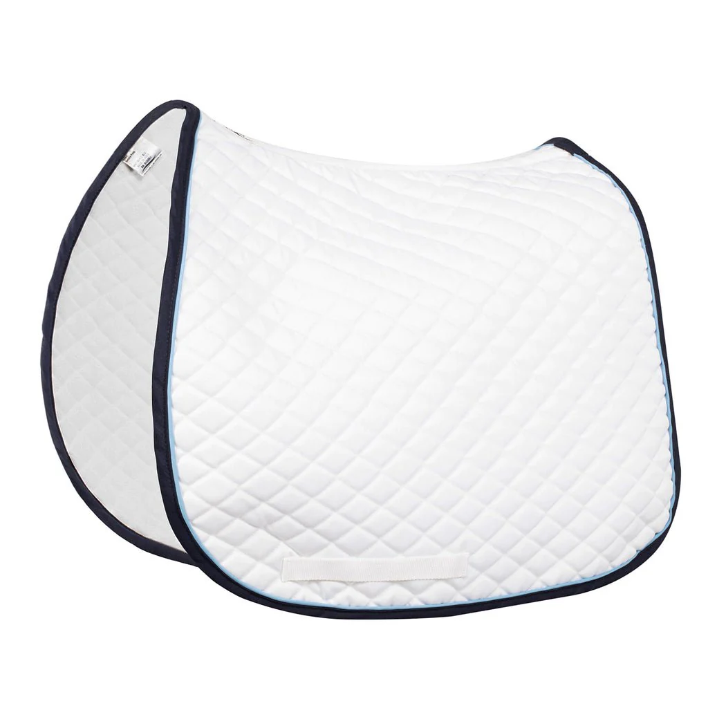 TuffRider Basic All Purpose Saddle Pad with Trim and Piping - Image 7