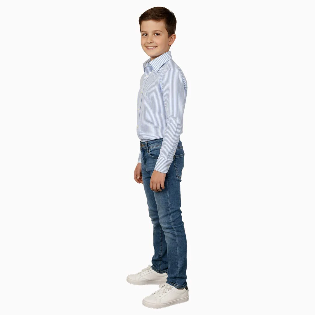 TuffRider Boys ADEY Stripe Shirt - Image 3