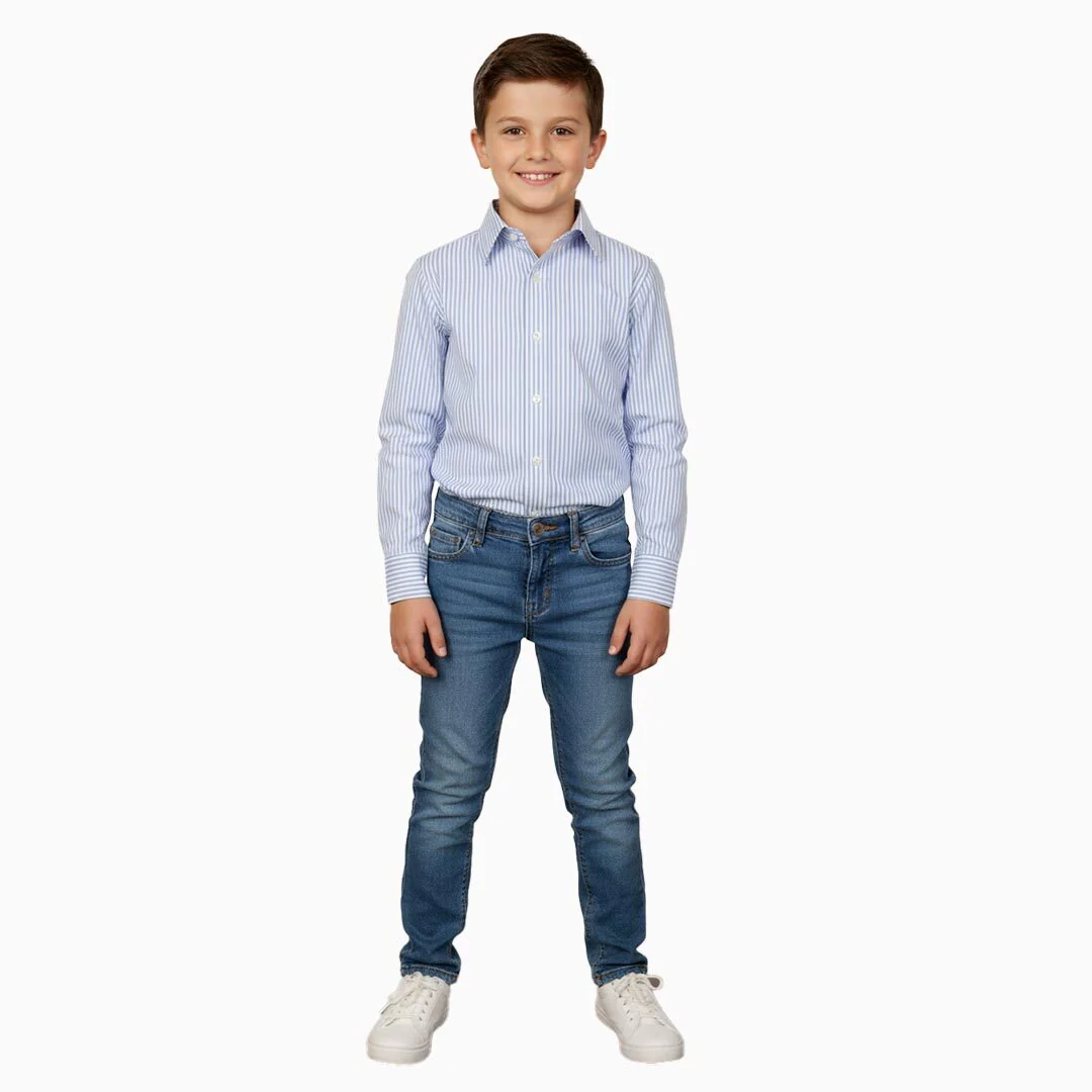 TuffRider Boys ADEY Stripe Shirt - Image 4