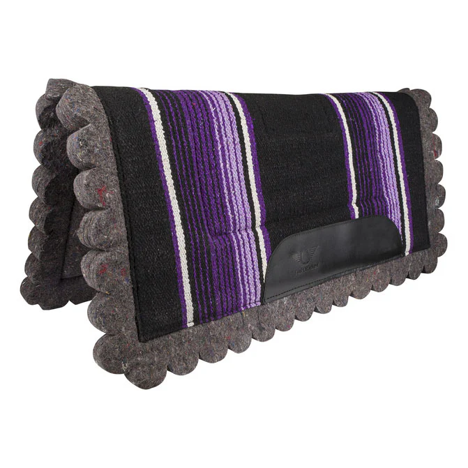 TuffRider Cheyenne Acrylic Felt Western Saddle Pad - Image 2
