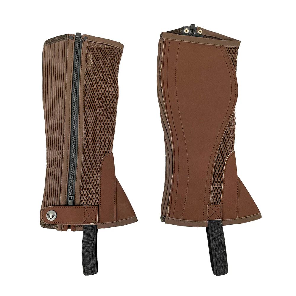 TuffRider Children's Airflow Synthetic Half Chaps - Image 2