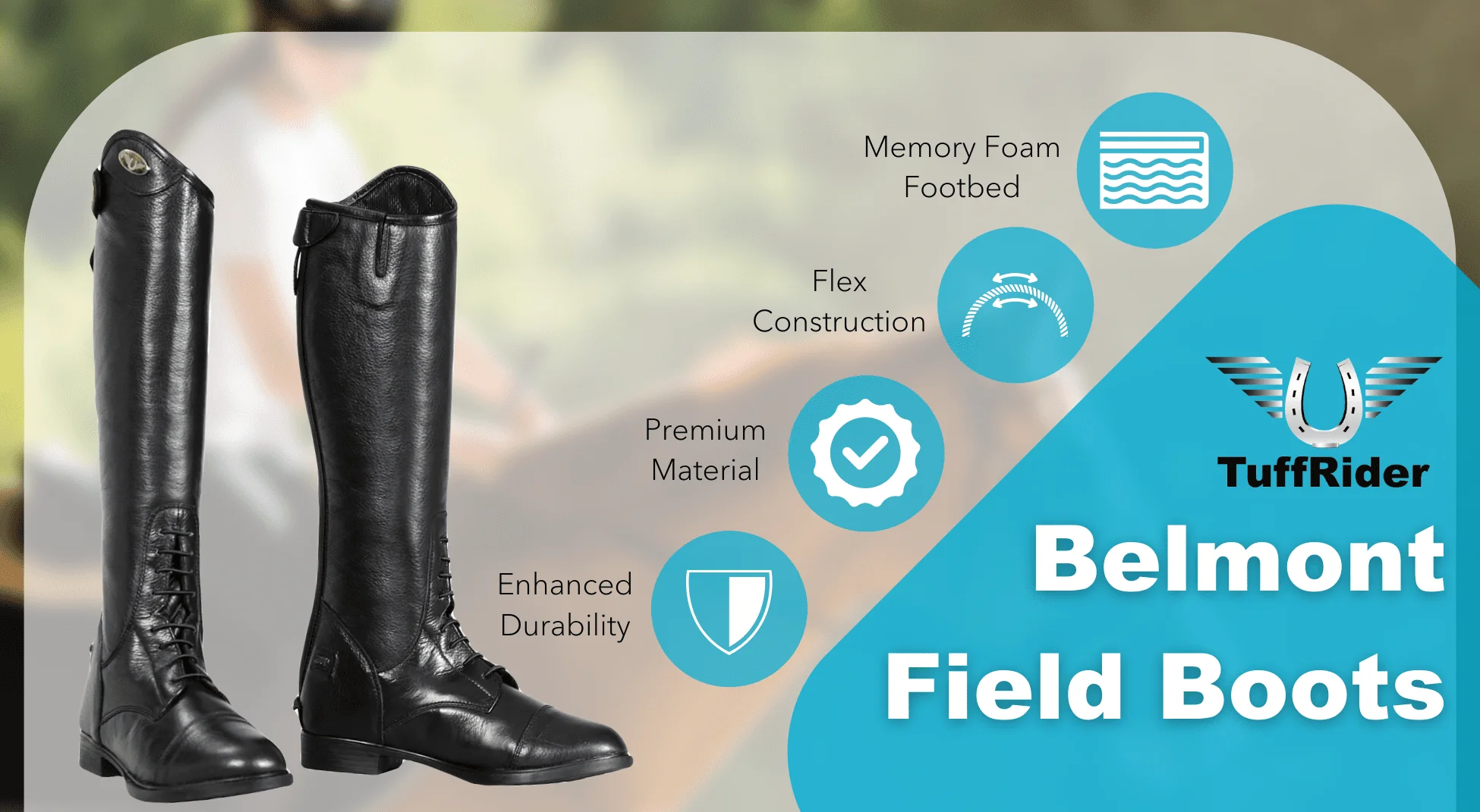 TuffRider Belmont Junior Field Boots - Image 5
