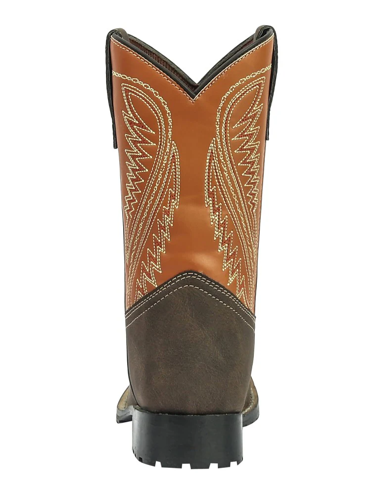 TuffRider Children's Big Bend Rounded Toe Western Boot - Image 3