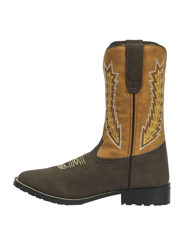 TuffRider Children's Biscayne Square Toe Western Boot - Image 6