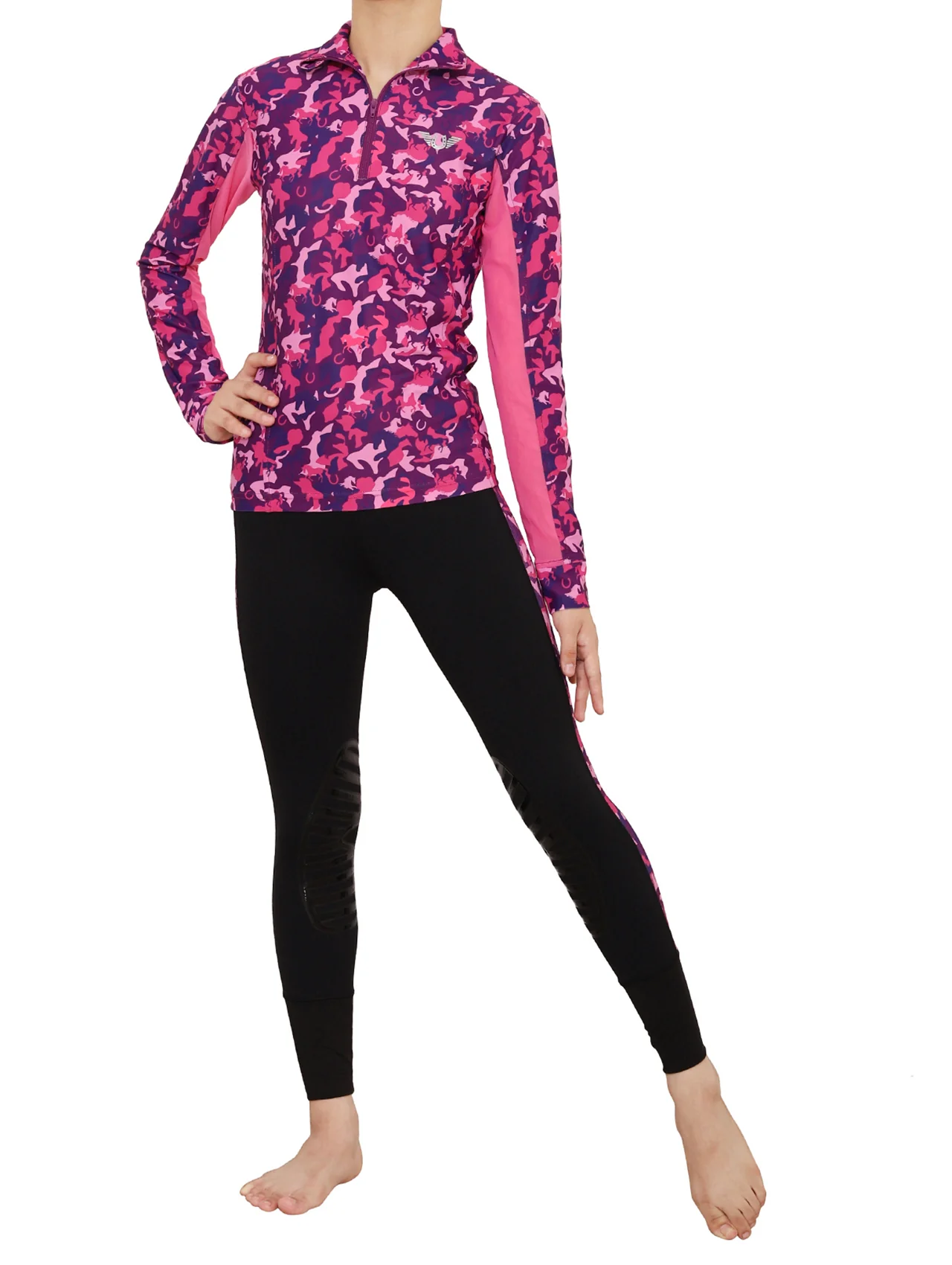 TuffRider Children's Camo Print Sport Shirt - Image 6