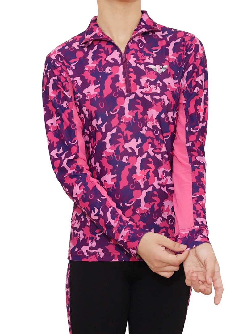 TuffRider Children's Camo Print Sport Shirt - Image 7