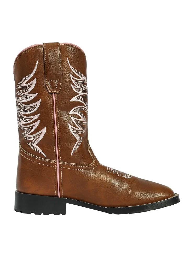 TuffRider Children's Channel Islands Square Toe Western Boot - Image 3