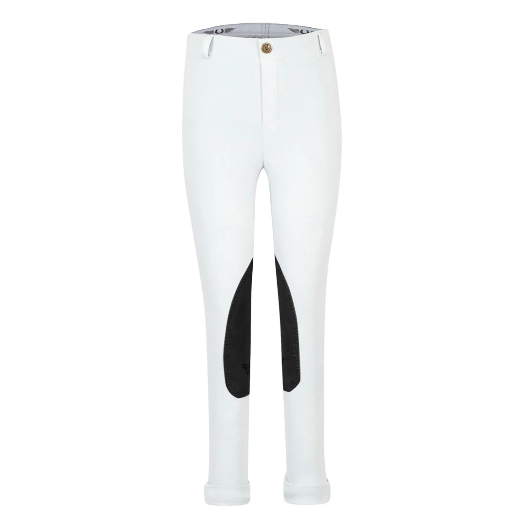 TuffRider Children's Cotton Embroidered Pull-On Jodhpurs - Image 15