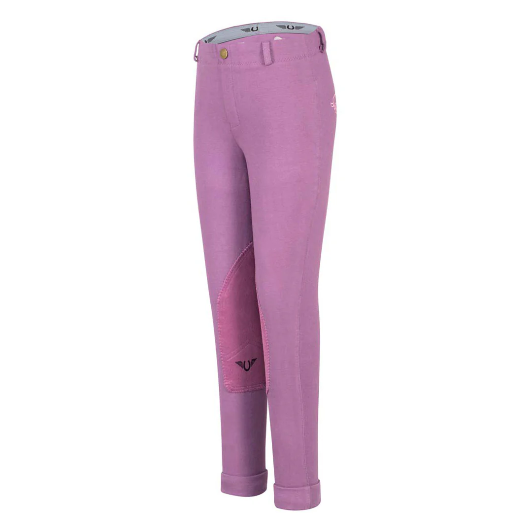 TuffRider Children's Cotton Embroidered Pull-On Jodhpurs - Image 3