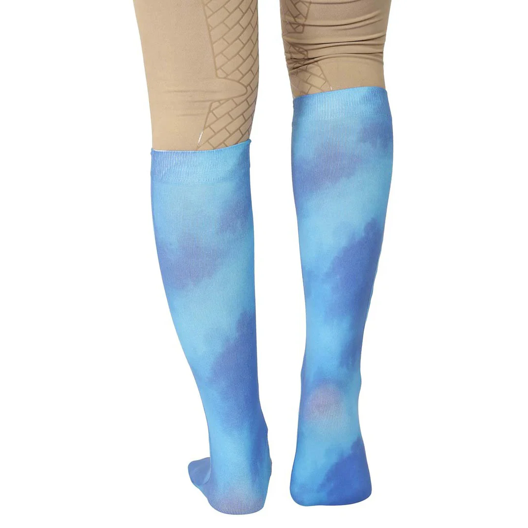 TuffRider Children's Cotton Feel Tie Dye Boot Socks - Image 10