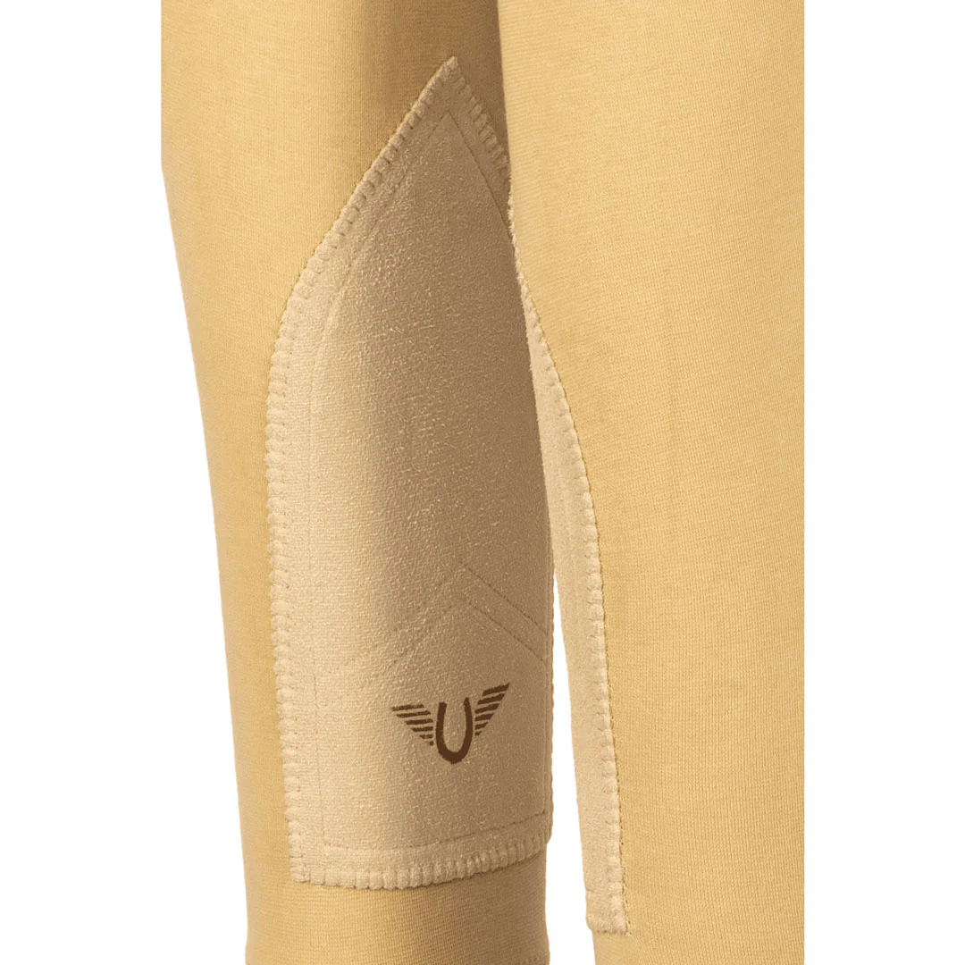 TuffRider Children's Cotton Pull-On Knee Patch Breeches - Image 10