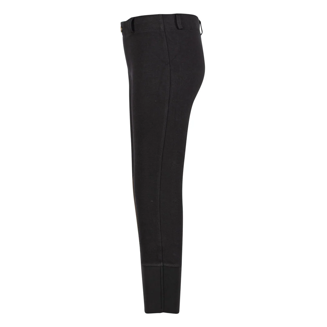 TuffRider Children's Cotton Pull-On Knee Patch Breeches - Image 3