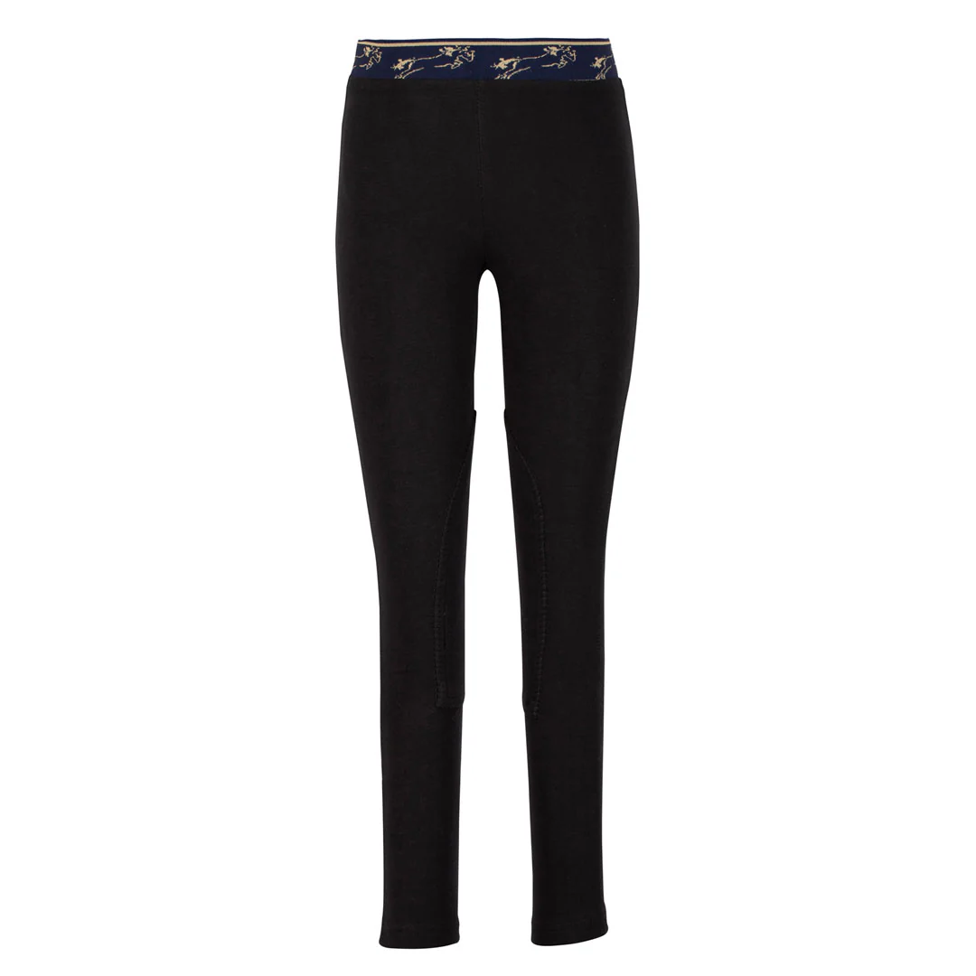 TuffRider Children's Cotton Schoolers Riding Tights - Image 4