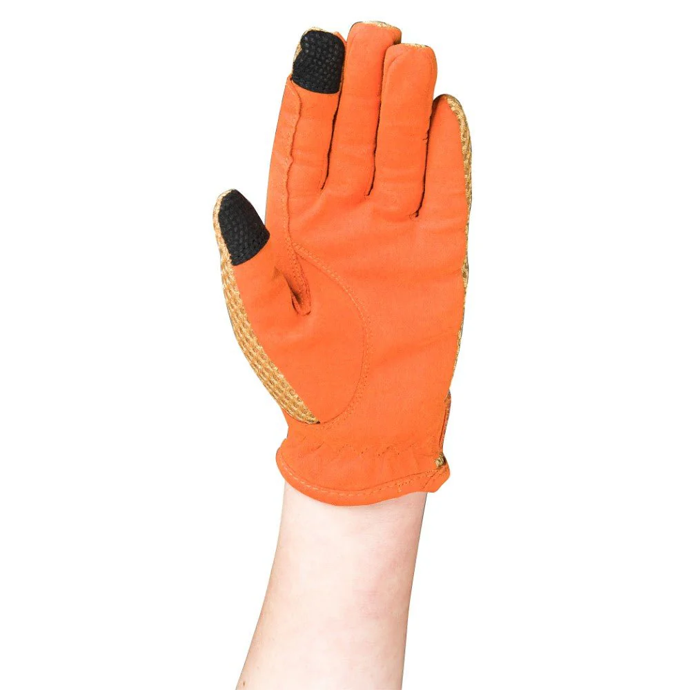 TuffRider Children's Double Up Air Mesh Half Chap and Glove Set - Image 18